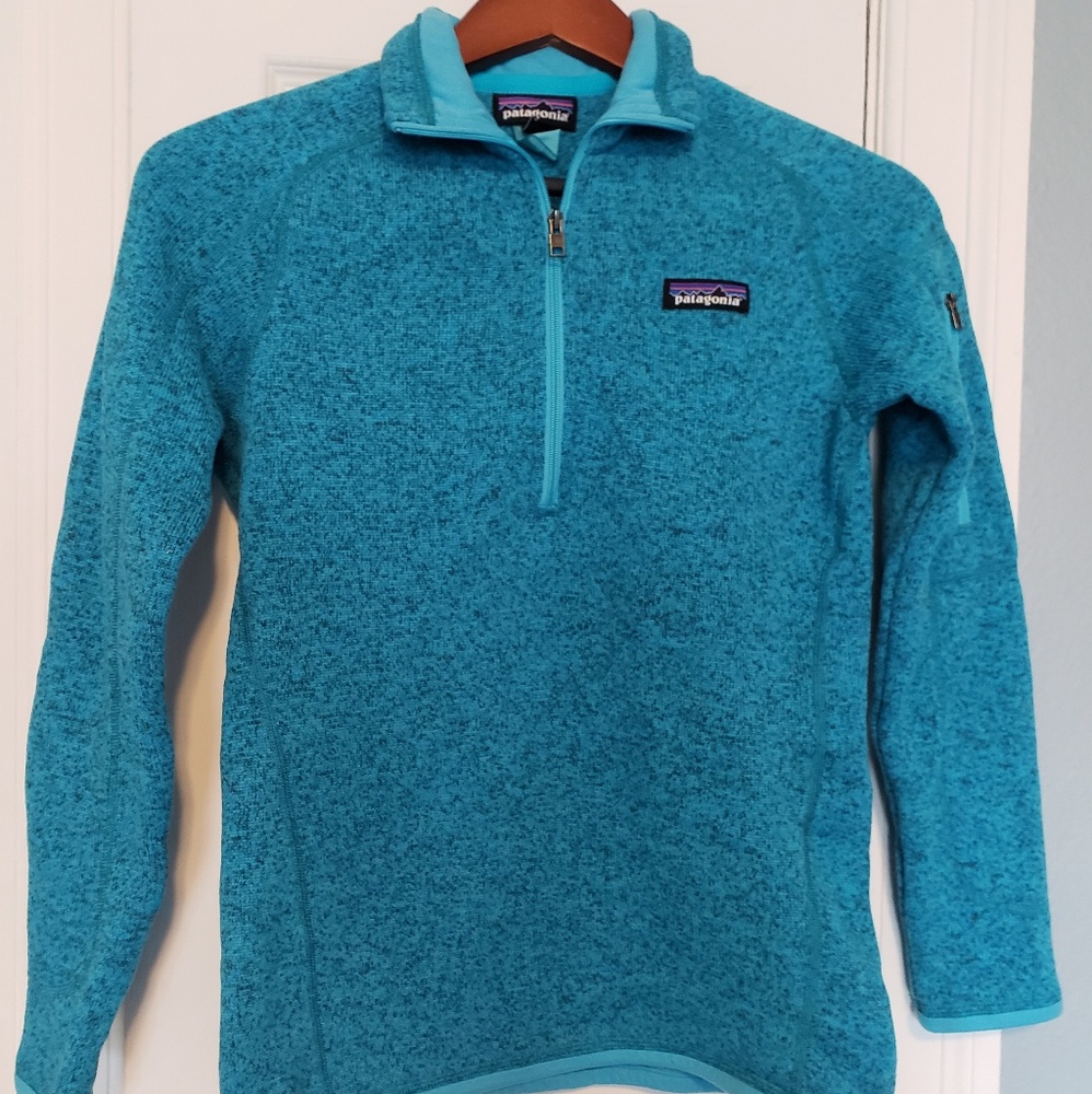 Patagonia Better Sweater Teal Blue XS